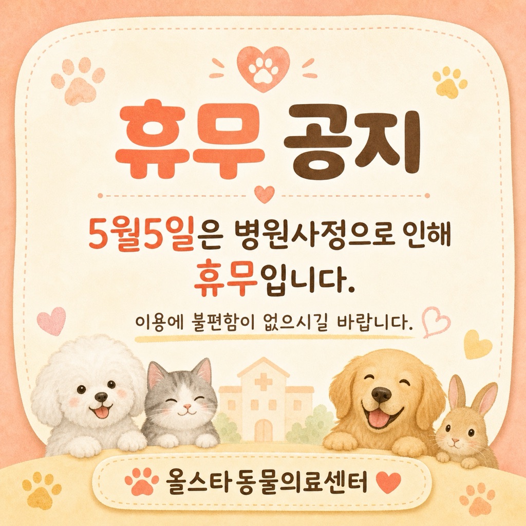 추가 공지